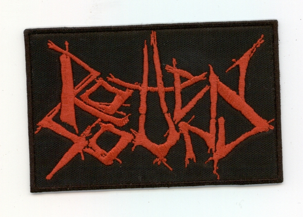 Rotten Sound - Rotes Logo Aufnäher