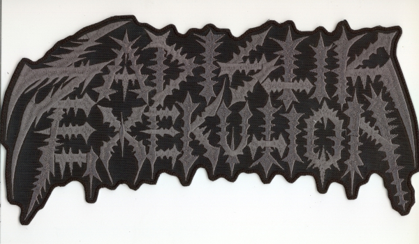 Sadistik Exekution - Graues Logo Rückenaufnäher