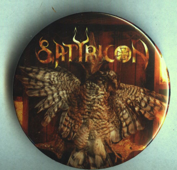 images Satyricon - Nemesis Divina Button 59 mm