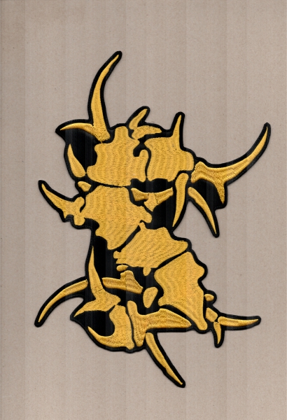 Sepultura - Gelbes Symbol Rückenaufnäher
