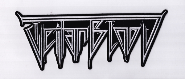 images Teitanblood - Weisses Logo Rückenaufnäher