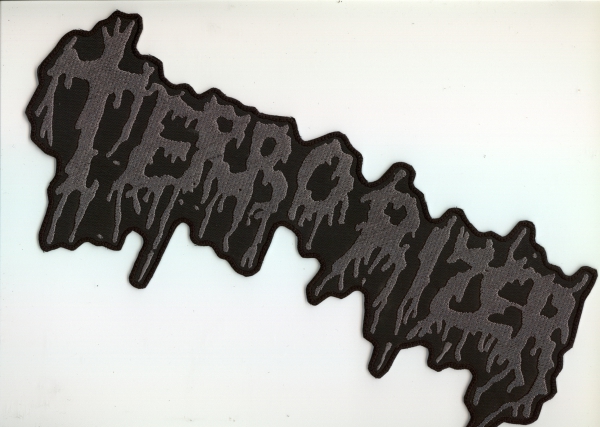 images Terrorizer - Graues Logo Rückenaufnäher