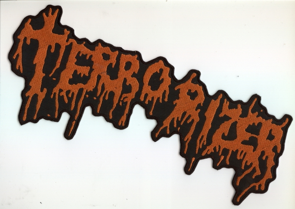 images Terrorizer - Oranges logo Rückenaufnäher