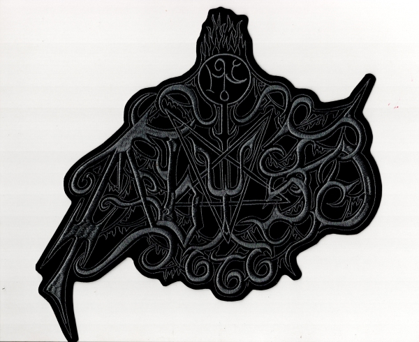 images The Abyss - Graues Logo Rückenaufnäher