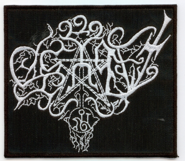 images The Abyss - Weisses Logo Aufnäher