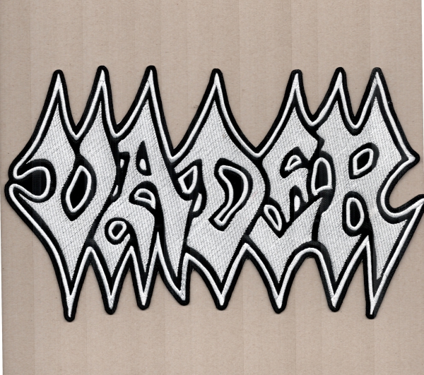 images Vader - Weisses Logo Rückenaufnäher