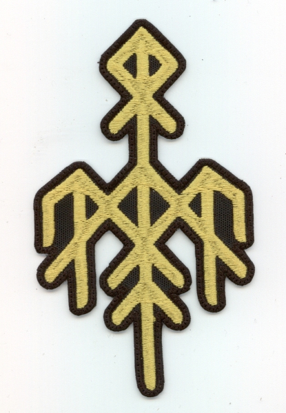 images Wardruna - Gelbe Rune Aufnäher