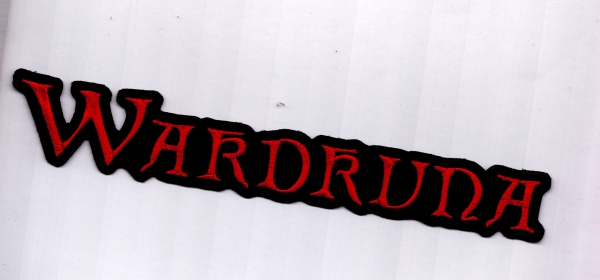 images Wardruna - Rotes Logo Rückenaufnäher