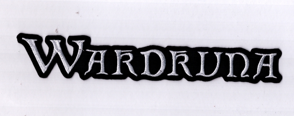 images Wardruna - Weisses Logo Rückenaufnäher
