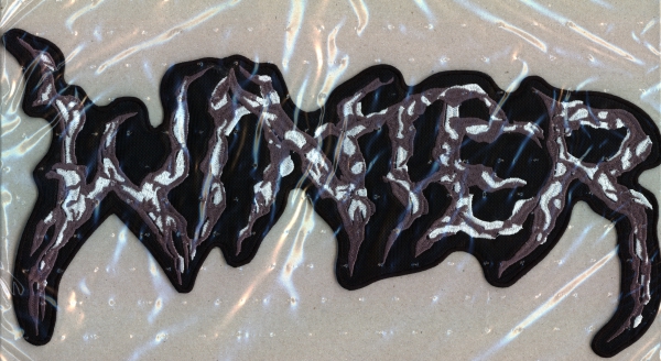 images Winter - Grau Weisses Logo Rückenaufnäher