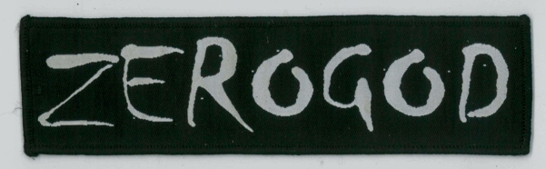 images Zerogod - Logo Woven Aufnäher