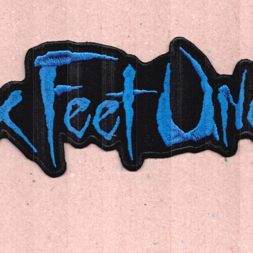 Six Feet Under - Blaues Logo R&uuml;ckenaufn&auml;her