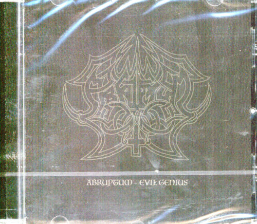 abruptum_evilgenius_cd Abruptum - Evil Genius CD