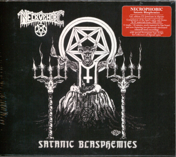 Necrophobic - Satanic Blasphemies Slipcase CD