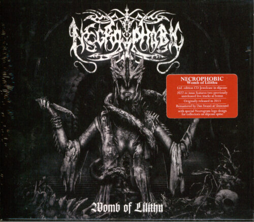 necrophobic_womb_slip_cd Necrophobic - Womb of Lilithu Slipcase CD