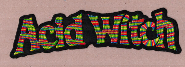 Acid Witch - Multi Logo Rückenaufnäher